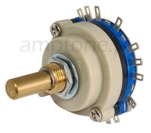 Rotary switch 3 position, 4 pole, 30mm