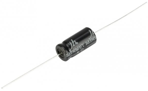 JB capacitor 2,2uF 63V JAB axial