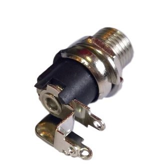 DC jack 2.1mm / 5.5mm angular
