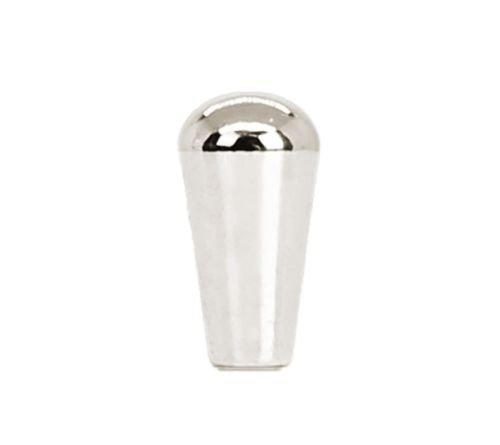 Lever guitar switch knob (tip)- metal nickel