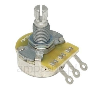 Guitar potentiometer Partsland 500k/B linear 24mm