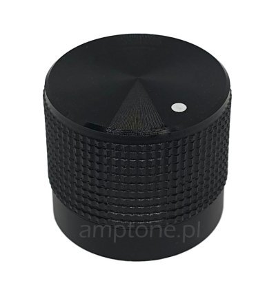 Knob knurled aluminium