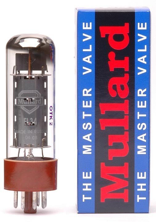 EL34 Mullard reissue, Platinum Matched -  quartet