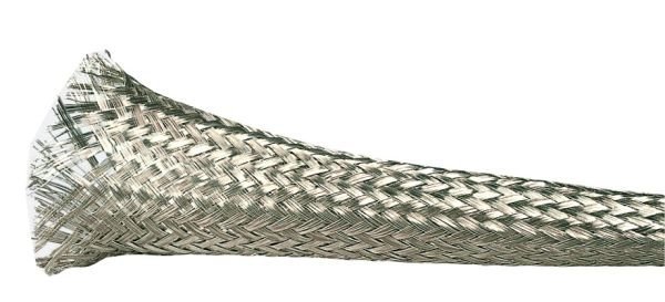 Cable braid metal 4mm/11mm