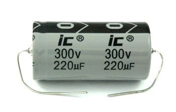 Capacitor Illinois 220uF 300V Axial