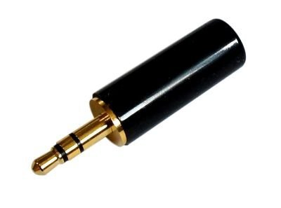 Plug Jack 3,5mm stereo gold Cliff