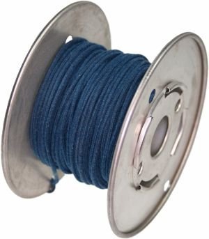 Wire solid core blue 22AWG (0,35mm2)