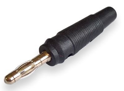 Banana plug 4mm A310 black