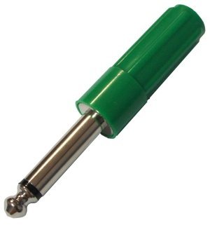 Plug Housing Jack 6,3mm Cliff green