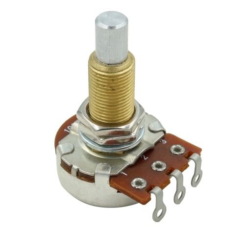 Guitar Potentiometer Bourns 500k/C rev log Long