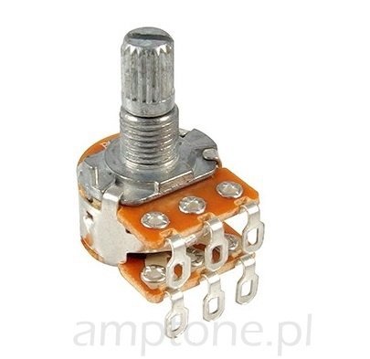Potencjometr stereo 2x50k/A logarytmiczny panel, standard
