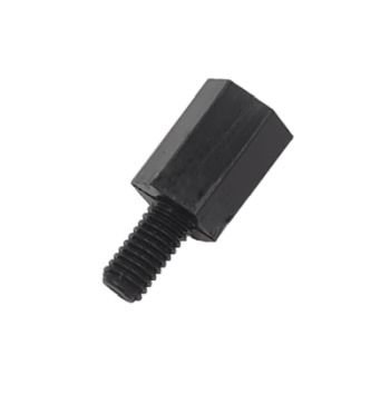 Tuleja dystansowa z tworzywa, czarna M3 x 5mm