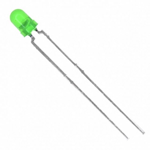 Dioda LED zielona 3mm