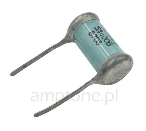Kondensator olejowy PIO 50nF 400V - NOS (KBG-I)