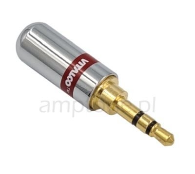 Wtyk Jack stereo 3,5mm vitalco Gold prosty