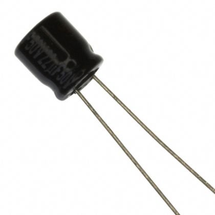 Kondensator 4,7uF 50V Panasonic KA (low profile)