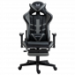 Fotel gamingowy GHOST-SIX z podnóżkiem 