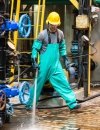 WASSERFESTE SÄURE- UND LAUGENSCHUTZKLEIDUNG MODELL 412