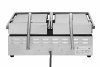 Grill elektryczny kontaktowy panini podwójny RN103-A  |  płyty ryflowane