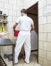Spodnie do pasa z dopuszczeniem do spożywki ( dla przem. spożywczego ) 