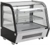 WITRYNA CHŁODNICZA 120L 68x56x66 SREBRNA
