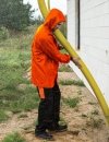 WATERPROOF JACKET 3/4 (ZIP AND SNAPS) 616
