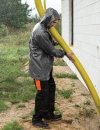 WATERPROOF JACKET 3/4 (ZIP AND SNAPS) 616