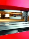 Piec do pizzy elektryczny Cuppone Home HE 400 | jednokomorowy | panel dotykowy | 400x400 mm | HE400/1 TS/FB | niebieski