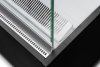 Witryna cukiernicza neutralna Dolce Visione Breve Neutro Premium 900 | wnętrze ze stali nierdzewnej | wersja obniżona | 900x670x1110+/-10 mm