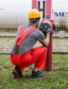 Spodnie wodoochronne ogrodniczki antyststyczne Standard