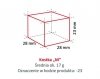 Kostkarka do lodu Hoshizaki IM-100 WNE-HC-23 | 85 kg/24h | chłodzona wodą | kostka sześcian | 28x28x23 mm