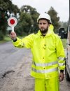 Ubranie ostrzegawcze standard [kurtka 3/4 i spodnie ogrodniczki]