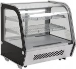 WITRYNA CHŁODNICZA 120L 68x56x66 SREBRNA