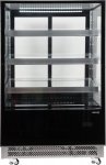 WITRYNA CHŁODNICZA 400L 90x80x144 CZARNA