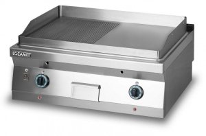 Grill płytowy gazowy - płyta 1/2 ryflowana+1/2 gładka L900.GPG900RG Lozamet