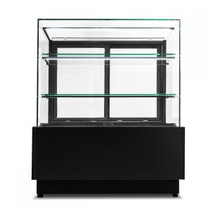 Witryna cukiernicza neutralna Dolce Visione Breve Neutro 900 | wersja obniżona | 900x670x1110+/-10 mm