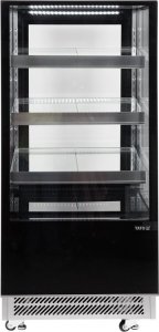 WITRYNA CHŁODNICZA 300L 65x80x144 CZARNA