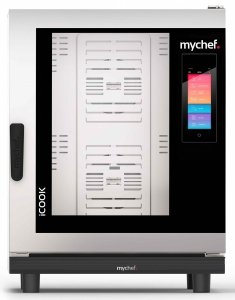 Piec konwekcyjno-parowy elektryczny | automatyczny system myjący | 10xGN1/1 | 18,6 kW | 400 V | Mychef iCook 101E TSC | System TSC - najwyższa stabilność temperatury
