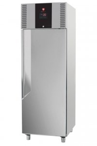 Szafa chłodnicza RQSALC 700 R | GN 2/1 | energooszczędna | stal nierdzewna | drzwi prawe | 700 l | Premium | 693x875x2119 mm