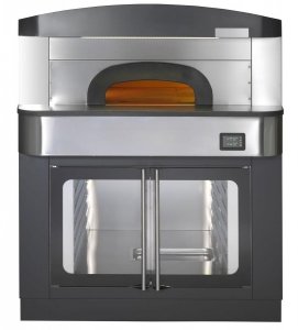 Piec do pizzy neapolitańskiej | elektryczny | komora rozrostu | okap | 6x30 cm | 515 °C | 550 6C