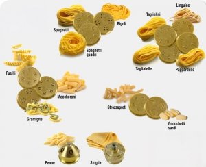 Matryca formująca do maszynki do makaronu Ciao Pasta 10 Maccheroni rigati 10 mm