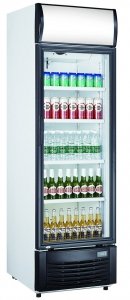 Szafa chłodnicza przeszklona RQ416S | 382 l