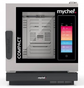 Piec konwekcyjno-parowy elektryczny | automatyczny system myjący | 6xGN1/1 | 7,3 kW | 400 V | Mychef iCook Compact 061E TSC | System TSC - najwyższa stabilność temperatury