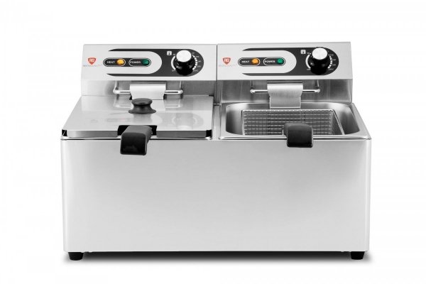 Frytownica elektryczna RQF8LV2 | podwójna  | 2x 8 l | 2x 3 kW