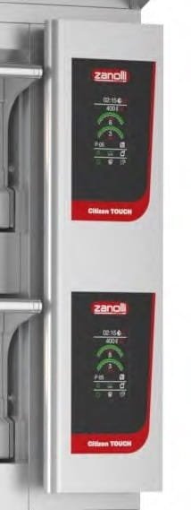 Piec do pizzy CITiZEN E 9+9 / MC TOUCH | dwukomorowy | elektryczny | panel dotykowy | 18x33 cm | 2 lata gwarancji
