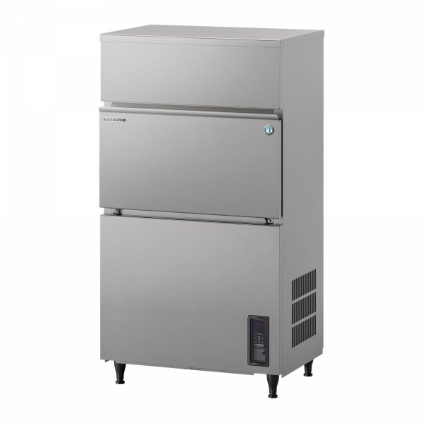Kostkarka do lodu Hoshizaki IM-13W0PE-E-23 | 116 kg/24h | chłodzona wodą | sanityzacja UVC | pompa spustowa | kostka sześcian | 28x28x23 mm