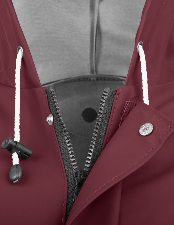 WASSERSCHUTZJACKE 3/4 (REIΒERSCHLUSS UND DRUCKKNÖPFE) MODELL 616