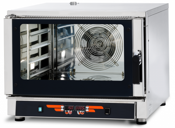 Piec konwekcyjno-parowy FED04 | 4xGN1/1 | 4x600x400 | sonda | 9 programów | 5,45kW