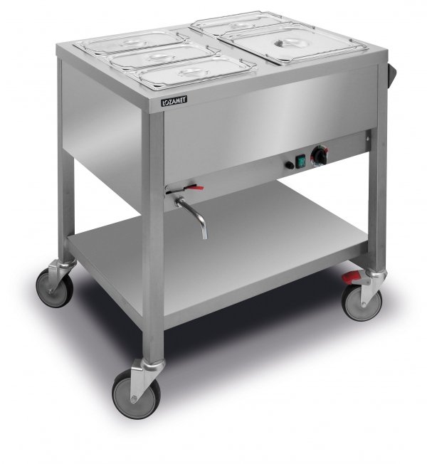 Wózek bemarowy bw.8.5 - 2 x 1/1 gn Lozamet