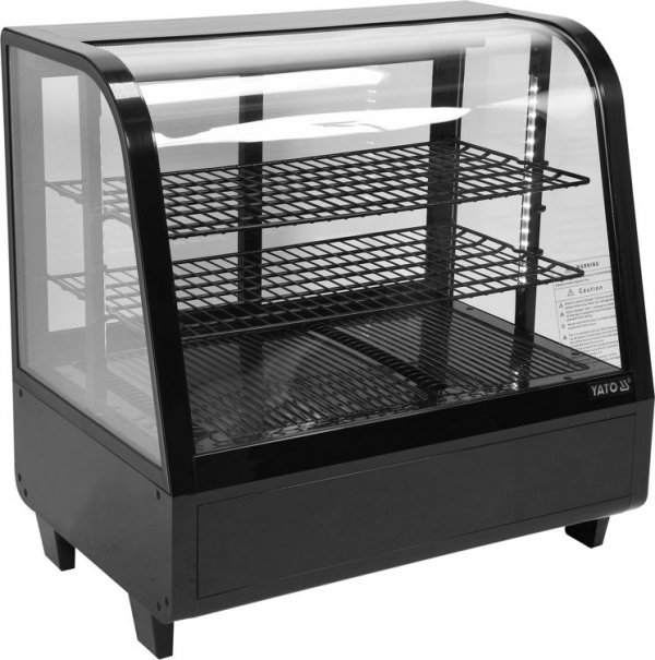 WITRYNA CHŁODNICZA 100L 68x45x67 CZARNA